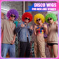 Suncalla 6 Set Afro Wigs for Halloween Party Colored