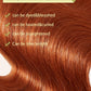 Human Hair Bundles 4 Bundles 16 18 20 22 Inch Hair Extensions Ginger Orange Body Wave Bundles Human Hair 100% Unprocessed Brazilian Virgin Hiar Quick Weave 350