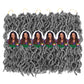 6 Packs Goddess Faux Locs Crochet Hair 14 Inch Grey Crochet Hair for Black Women, Pre looped Gypsy locs Crochet Braids Mix Silver Grey Soft Wavy Dreadlocks Hair Extensions,MGrey