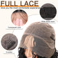 Lady Miranda 14 Inch Full Lace Dreadlock Wig with Baby Hair 150% Density Pre-Plucked Braided Wig Natural Black Faux Locs Wig Braided Wigs for Black Women Knotless Short Twist Wig for Women and Men