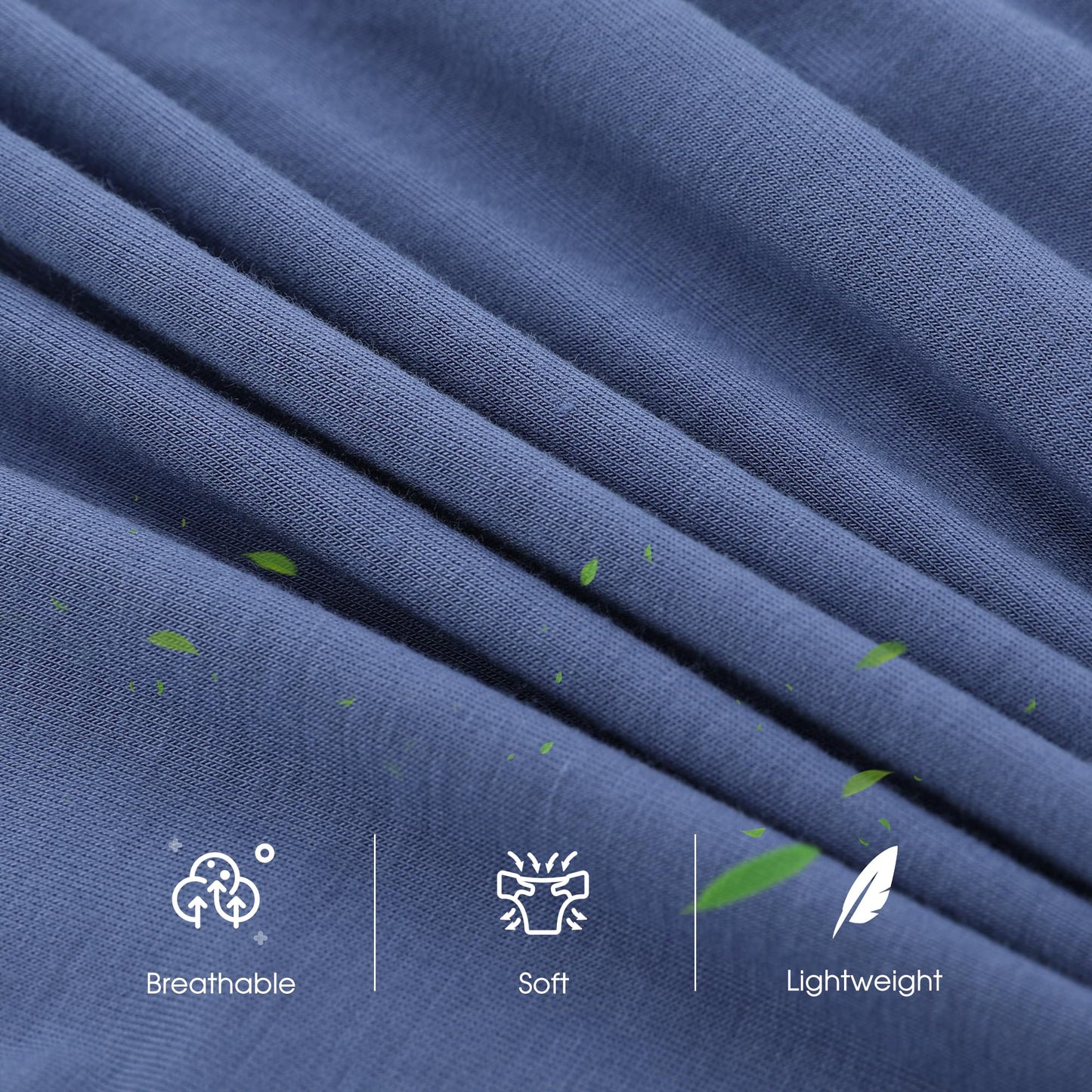 BAMBOO COOL Men's Ultra Breathable Underwear,No Riding Up Boxer Briefs with ComfortFlexible Waistband,Multipack