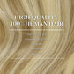 GOO GOO Clip in Hair Extensions Real Human Hair, Remy Human Hair Extensions Clip ins for Women, Natural Human Hair, 14inch 120g 7Pcs, 16/22 Light Blonde Highlighted Golden Blonde
