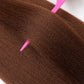 Ubeleco Brown Braiding Hair Pre Stretched 20 Inch 8 Packs Color 30 Braiding Hair Auburn Soft Yaki Texture, No Itch, Hot Water Setting Synthetic Hair Extensions For Braids(20in,30#)